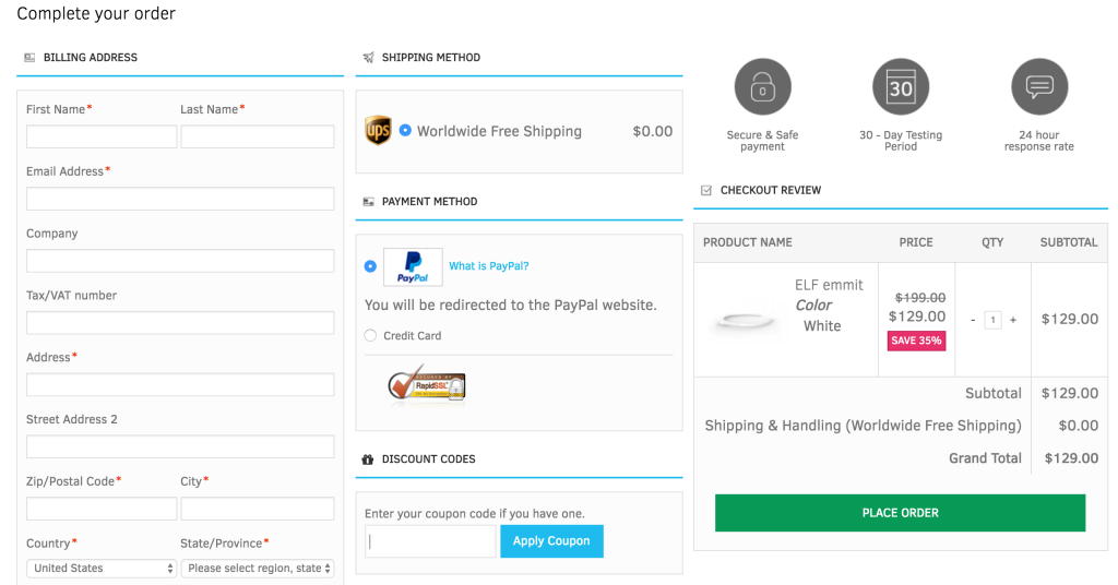 ELF Emmit Redeem Discount Code