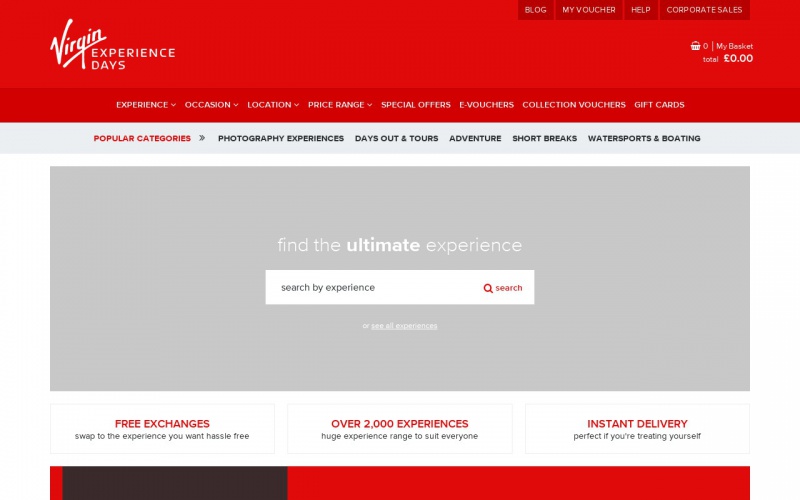Virgin Experience Days Discount Codes September 2023 Voucher Ninja