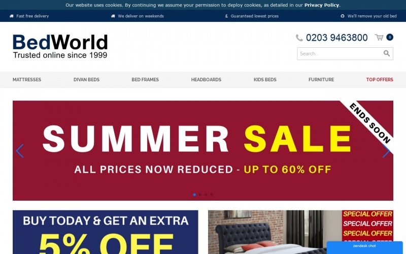 Bedworld Discount Codes April 2024 Voucher Ninja